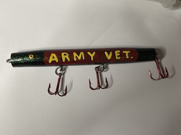 Fishing Lure - Army vet